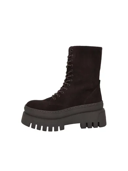 STEVE MADDEN Ghete cu șireturi COAST închis maro