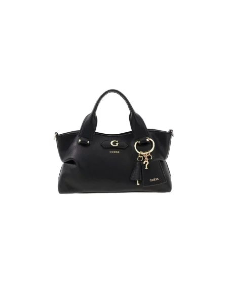 Guess torebka crossbody z imitacji skóry SUZY czarna