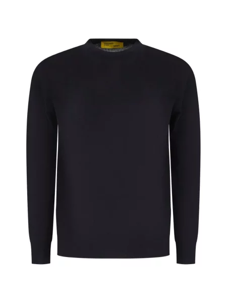 Pulover Customer Lovers cu decolteu rotund negru