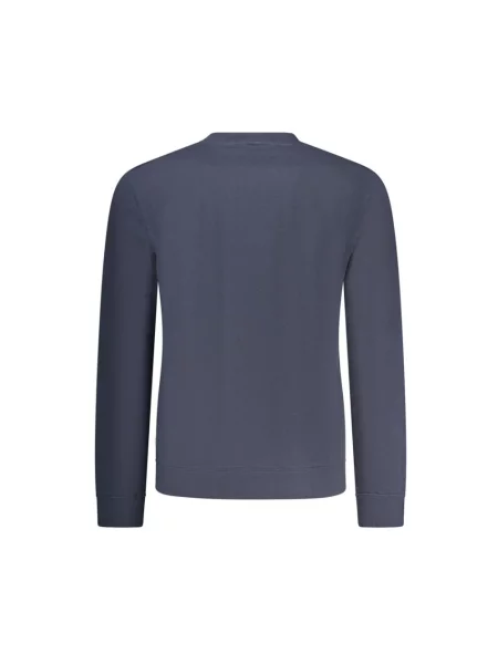Bluza nierozpinana Pepe Jeans z długim rękawem z okrągłym dekoltem niebieska