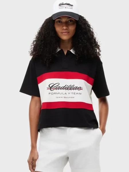 Поло Tommy Hilfiger чорне