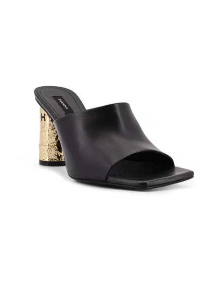 Klapki Givenchy skórzane czarne