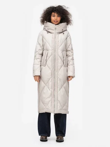 Зимова куртка VIVA WEAR молочний