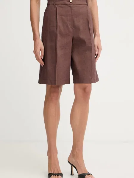 Bermudy Pinko brązowe