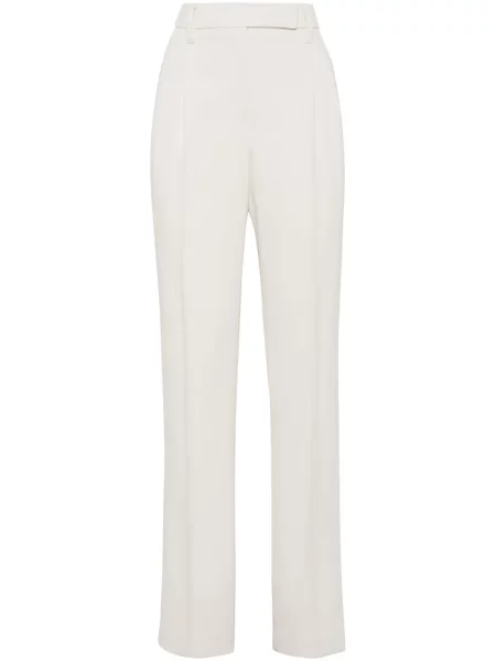 Pantaloni Brunello Cucinelli alb