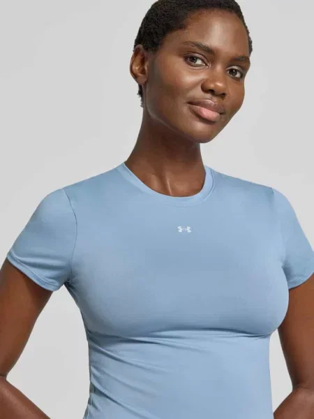 T-shirt sportowy o kroju regular fit z nadrukiem z logo Under Armour