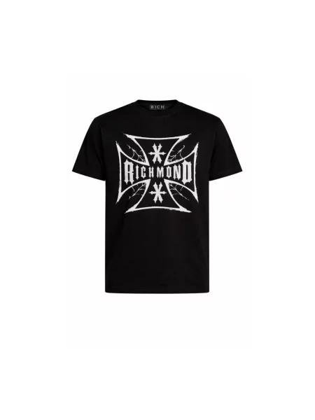 Koszulka Richmond z logo czarna