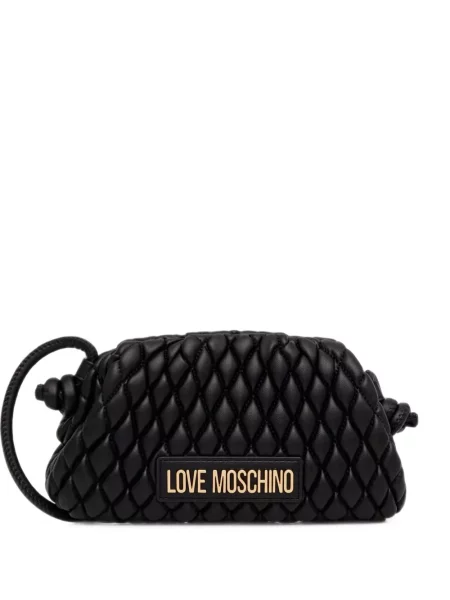 Matlasat geantă Love Moschino negru