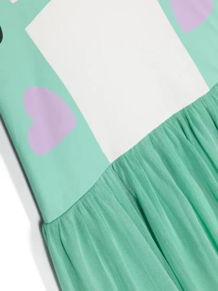 Sukienka dziecięca Stella Mccartney zielona