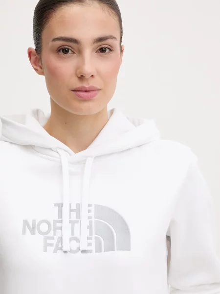 The North Face кофта з капюшоном з бавовною DREW PEAK