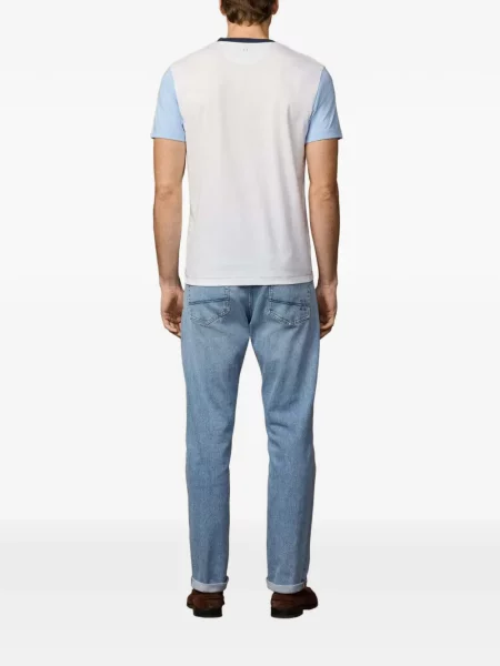 Tricou Hackett London cu imagine albastru