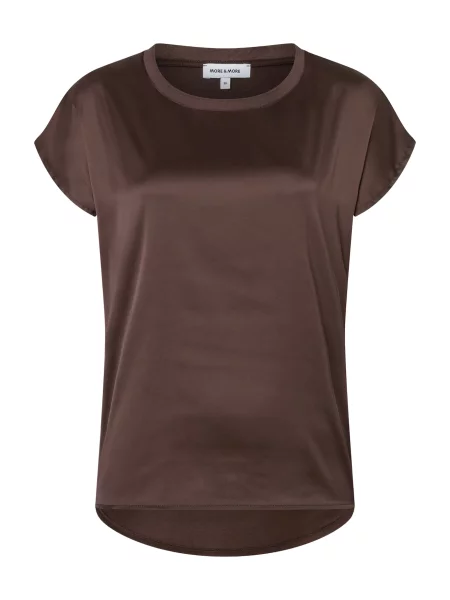 MORE & MORE Tricou ciocolatiu