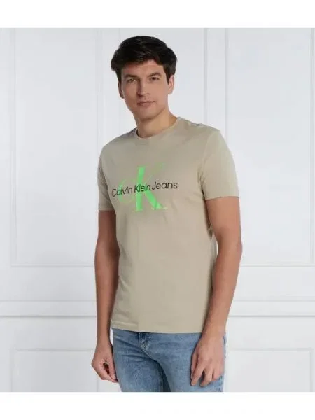 CALVIN KLEIN JEANS Tricou bej