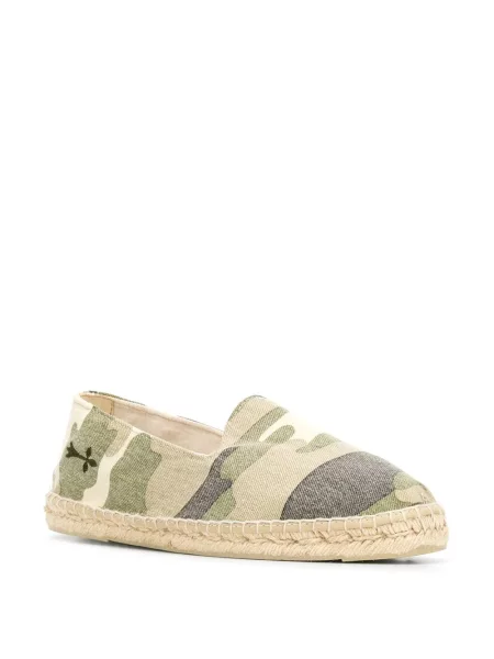 Espadryle Manebi wsuwane zielone