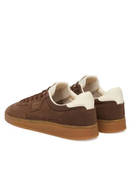 Tommy Jeans Superge The Greenwich Edge Suede Temno rjava