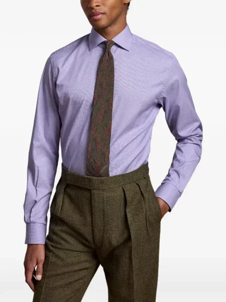 Dlouhá košile Ralph Lauren Purple Label fialová