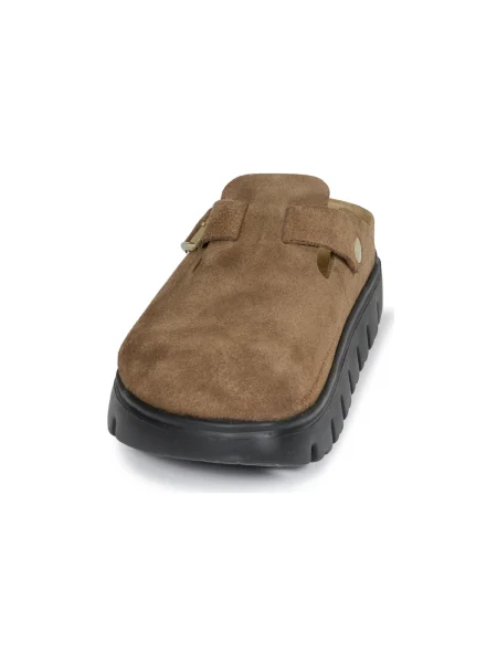 Pantofi Papillio din piele de căprioară chunky maro