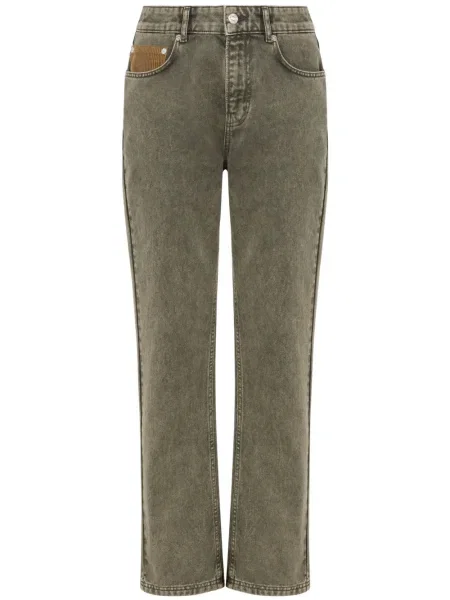 Jeansy dzwony Moschino Jeans o krotszym kroju dzwony szare