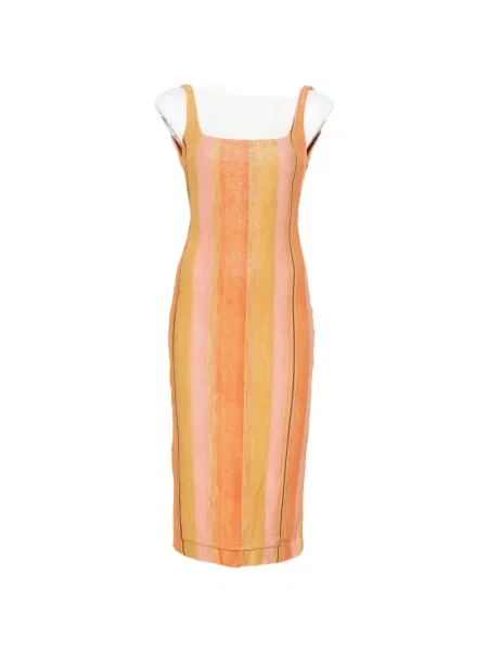 Rochie midi água De Coco portocaliu