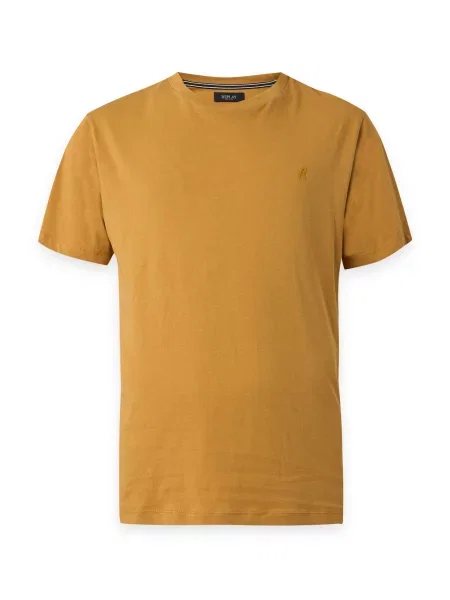 REPLAY Tricou muștar galben