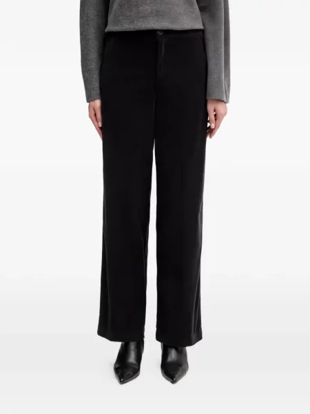 Pantaloni Benetton de catifea cord negru