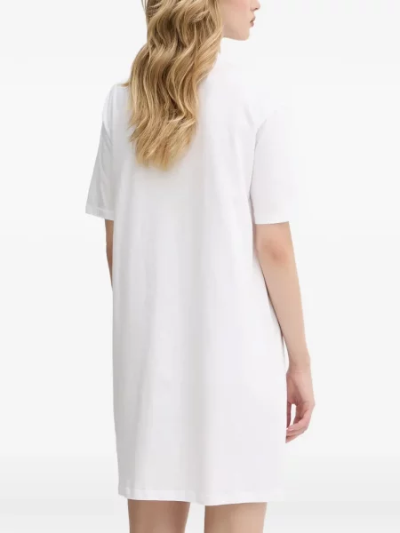 Scurt rochie tip cămașă Armani Exchange alb