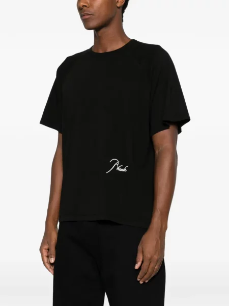 Tricou Rhude cu imagine negru