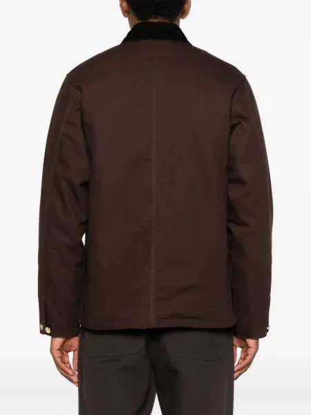 Geacă Carhartt Wip de catifea cord maro