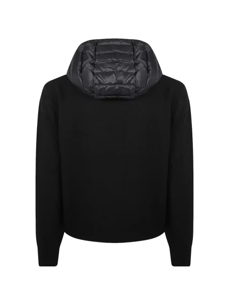Cardigan Moncler din cașmir negru