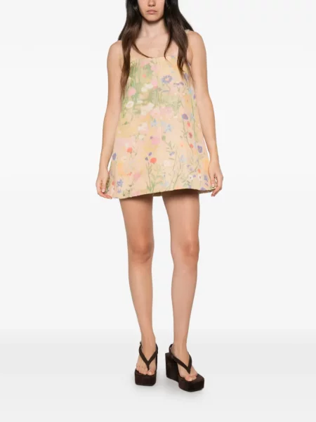 Rochie mini Maggie Marilyn cu model floral cu imagine