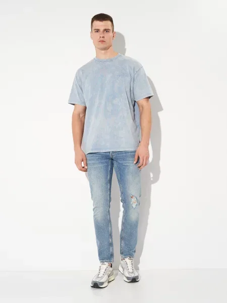 Завужені джинси Mustang Jeans Oregon Slim блакитний