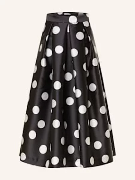 Lunatica Milano Spódnica schwarz biała