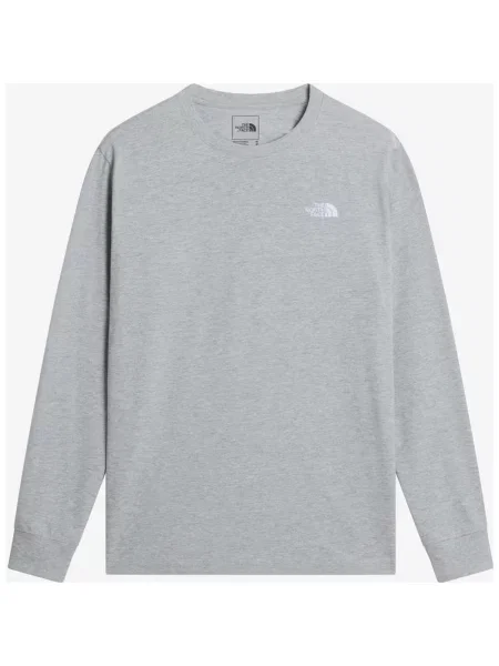 Koszulka z długim rękawem damska The North Face Simple Dome Evolution obłok XS szary