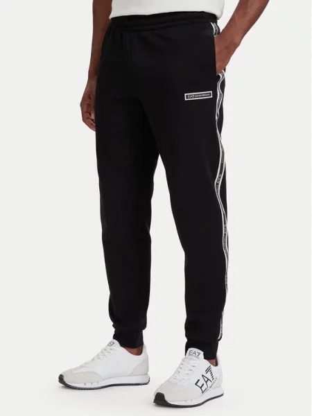 Emporio Armani Pantaloni trening negru