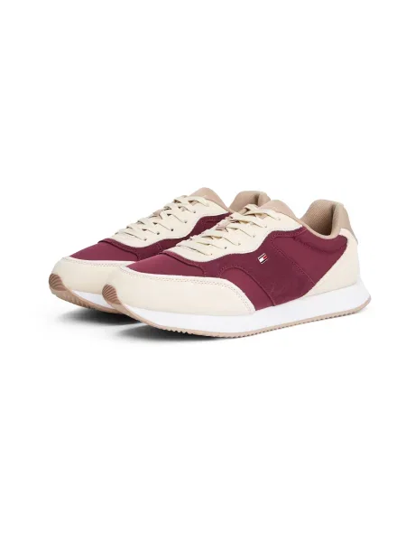 Sneakerși Tommy Hilfiger roșu