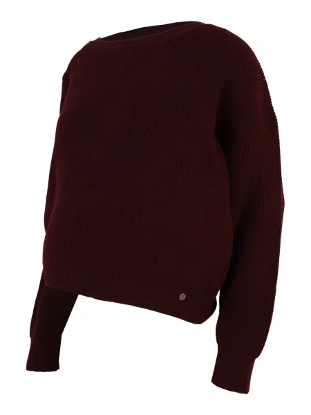 Pulover burgundy roșu