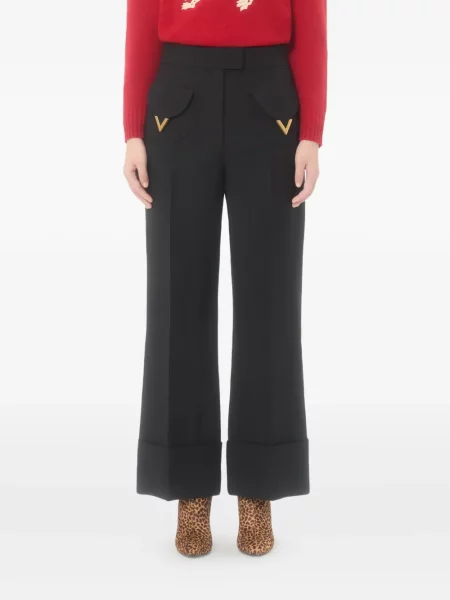Pantaloni Valentino Garavani negru