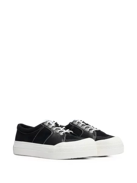 Top Ash din piele negru