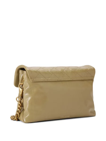 Matlasat colier Kurt Geiger London din piele verde