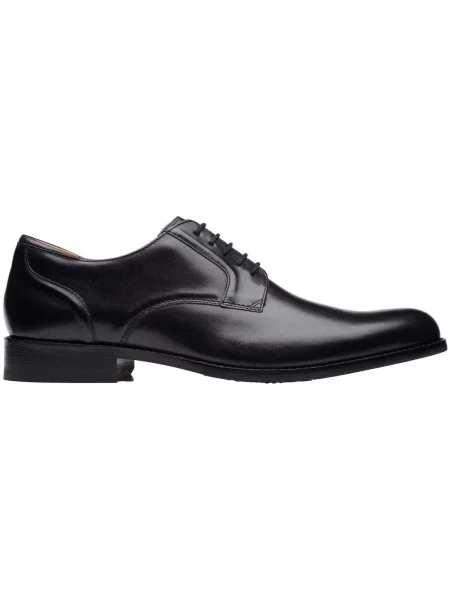 Čipkované tenisky Clarks čierna