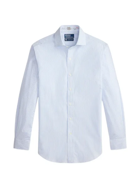 Czapka z daszkiem Polo Ralph Lauren w kratkę z twillu biznesowa niebieska