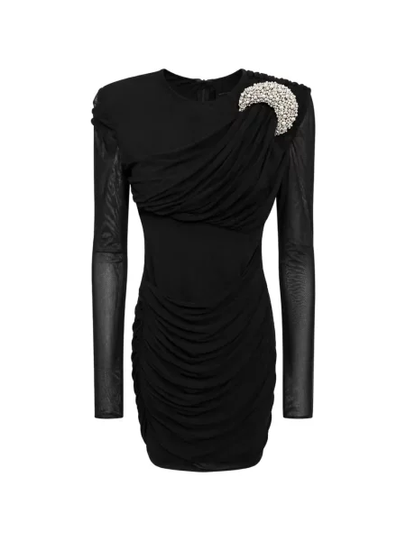 Rochie mini Amen drapată negru