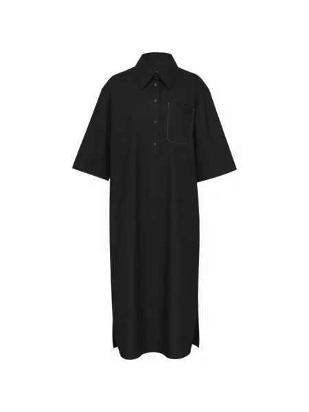Rochie tip cămașă Lee Mathews negru
