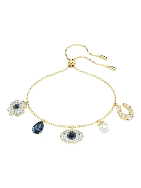 Bransoletka Swarovski niebieska