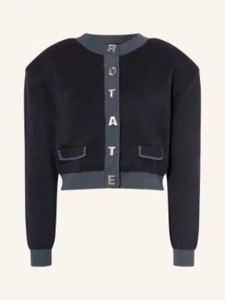 Rotate Kardigan blau niebieski