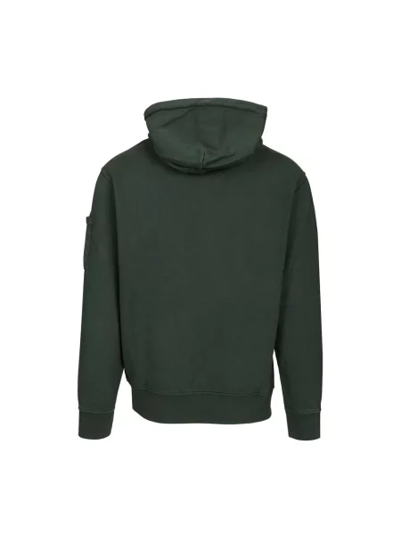 Bluza z kapturem C.p. Company z kapturem zielona