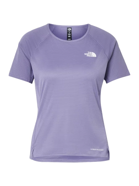THE NORTH FACE Tricou funcțional Sunriser lila / mov închis alb
