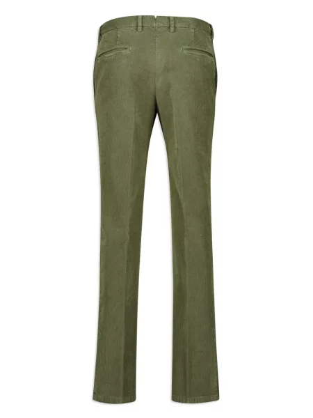 Pantaloni chino Boglioli verde