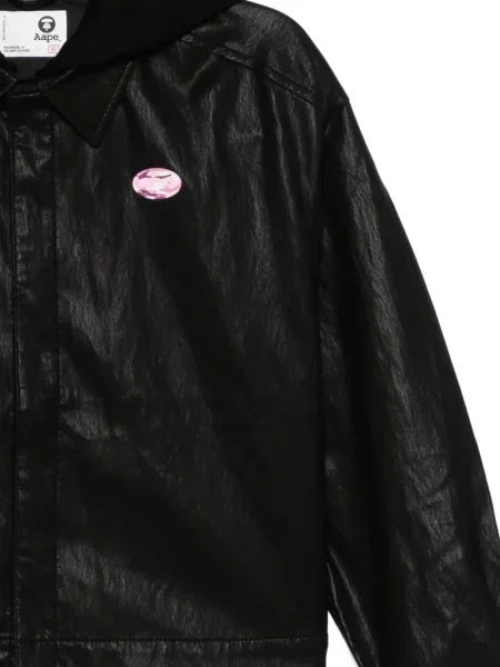 Geacă Aape By A Bathing Ape cu petice negru