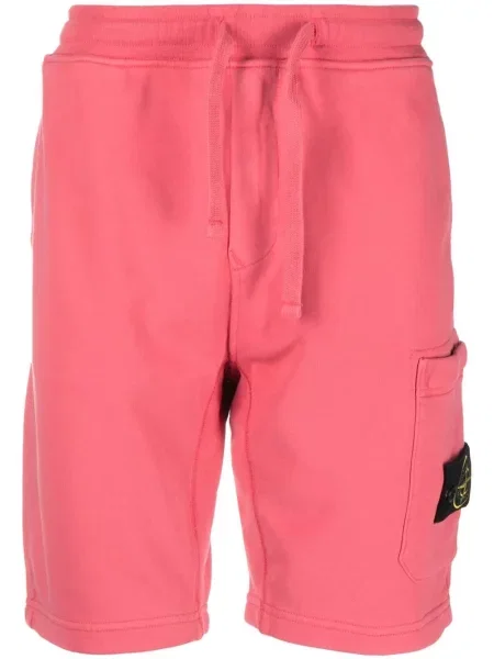Pantaloni scurți Stone Island cu strasuri